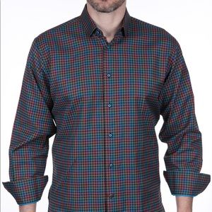 Multicolor plaid herringbone - Visconti